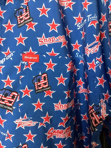 Snap -On 199 Pastrana Limited Edition Shirt Size Large new premium rare shirt - Foto 2 di 7