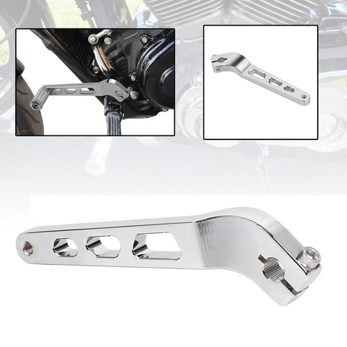 Chrome Gear Shifter Shift Lever For Harley Softail FXST Dyna Wide Glide FXDWG US - Picture 3 of 18