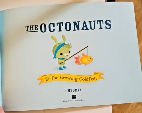 2018 Octonauts and the Growing Goldfish by Meomi Trade Paperback Book - Imagen 6 de 7