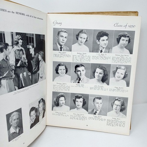 1950 Winston-Salem NC High School Yearbook - RJ Reynolds, James Gray, John Hanes - Foto 7 di 10