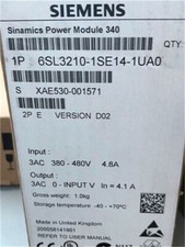 6SL3210-1SE14-1UA0 1PCS NEW SIEMENS SINAMICS S120 POWER MODULE 6SL32101SE141UA0