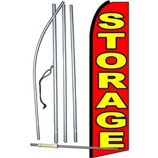 Storage Complete Swooper Flag Bundle