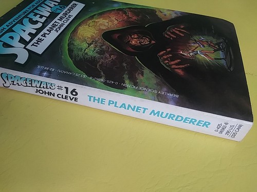 Spaceways #16 The Planet Murderer by John Cleve 1984 Berkley SciFi - Picture 4 of 7