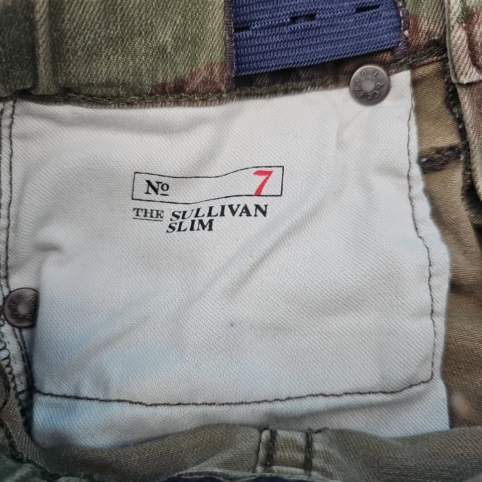 Polo Ralph Lauren The Sullivan Pantalones Ajustados Camuflaje Niño Cintura Ajustable Talla 7 Foto 4 de 4