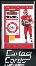 Patrick Mahomes II 2019 Panini Contenders #39 Kansas City Chiefs