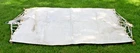 WW2 U.S. NAVY MILITARY WHITE CANVAS SLEEPING HAMMOCK & SUSPENSION - ORIGINAL