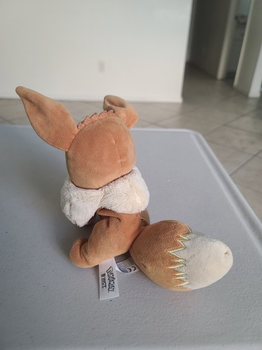 Nintendo Pokemon WCT Eevee Stuffed Plush Toy Doll Figure 8" Inches 2019 - Picture 3 of 4
