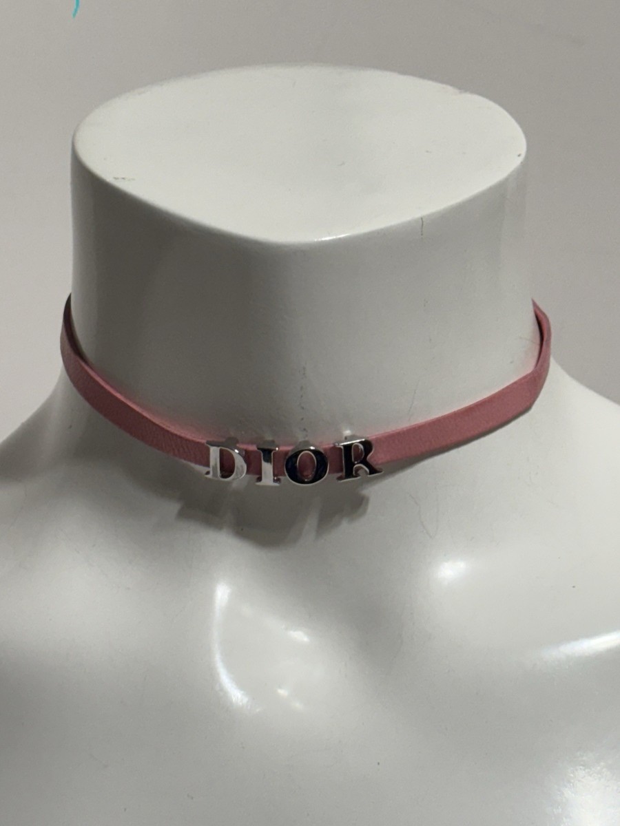 【希少】Dior ローズモチーフ チョーカー ネックレス／ジョン・ガリアーノ期 希少】Dior ローズモチーフ チョーカー ネックレス／ジョン