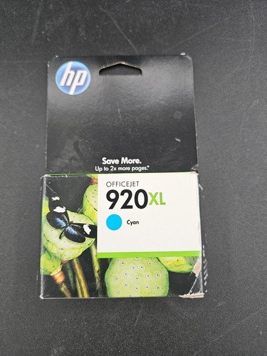 NUEVO Cartucho de tinta cian HP 920XL genuino - Imagen 1 de 4
