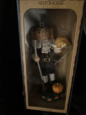 Vintage 1999 Nutcracker Village Pilgrim Nutcracker May Dept Store