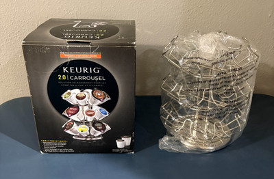Keurig 2.0 Carousel Storage solution for all Keurig Brand K-Cup - NEW
