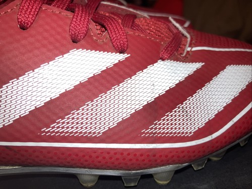 Adidas Red Adizero Electric 2 Football Cleats Shoes Mens Size 7.5 w/Box - Bild 16 von 24