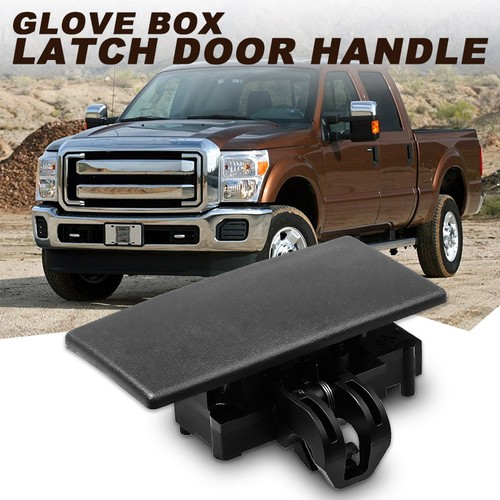 Black Glove Compartment Box Latch Handle Lock For 2009 2010-2014 Ford F-150 F150 - Picture 8 of 12