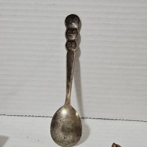 Vintage Oh Oh Spaghettios Spoon 1960's Silver Plate Flatware Cutlery - Picture 6 of 8