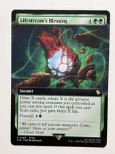 Lifestream's Blessing Extended Art - FIC 0122 NM - MTG Magic