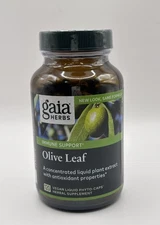 Gaia  OLIVE LEAF 120 VEGAN CAPSULES  IMMUNE SUPPORT EXP  08/2027
