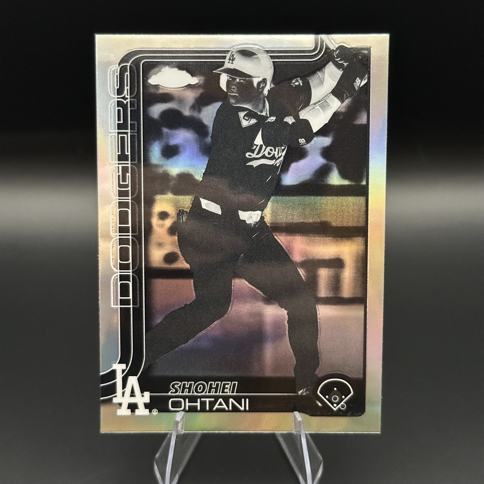 🔥2025 TOPPS CHROME SHOHEI OHTANI #1 NEGATIVE REFRACTOR SSP #1 LA DODGERS RARE🔥