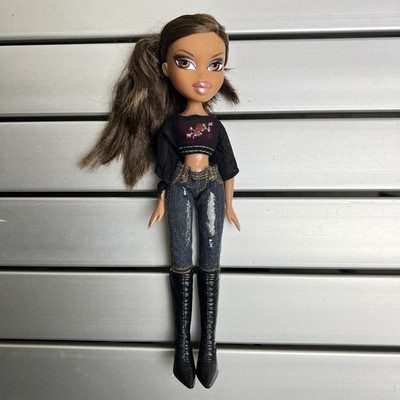 Bratz Yasmin Doll MGA 2001 Vintage Y2K w/ Outfit Jeans Boots
