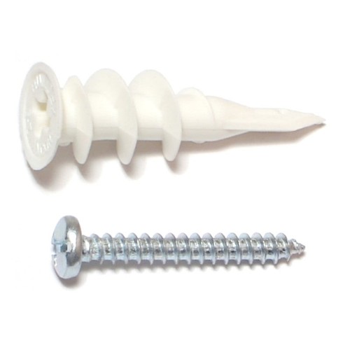 #8 x 1-1/4" EZ Ancor Plastic Anchor Kits - Picture 1 of 1