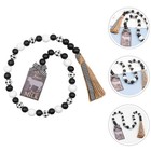  2 Stücke Party Hängende Perlendekoration Rustikale Perlenschnur Ornament DIY