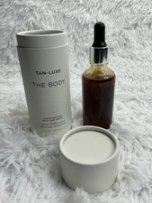 Tan-Luxe The Body Illuminating Self-Tan Drops -  Medium/Dark - 1.69oz/ 50ml NIB