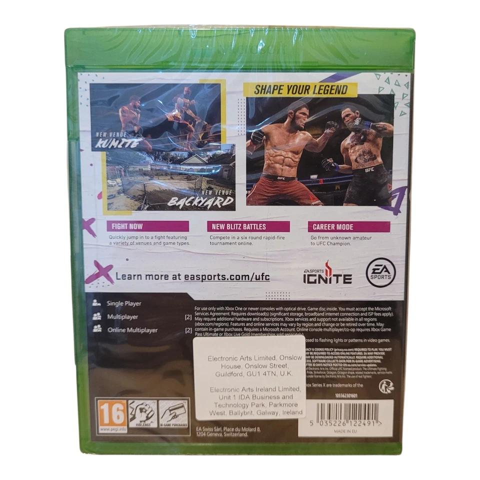UFC 4 Xbox Uno Xbox Serie X Nuevo y Precintado - Imagen 2 de 4