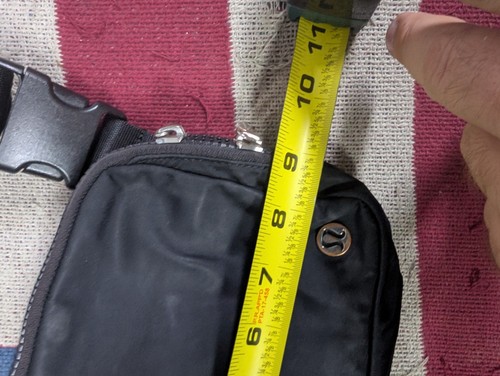 Lululemon Everywhere Gürteltasche schwarz Nylon Bauchtasche Onesize - Bild 13 von 14