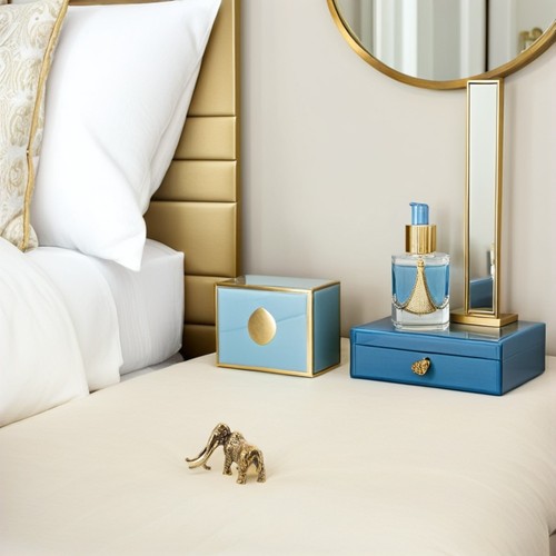 Mini Messing Elefant Figur: Antike Tierskulptur Schreibtisch - Bild 7 von 12