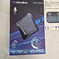 vSeeBox V5 Pro Streaming Media Player 32GB Android 