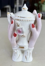 1940’s Japan Porcelain Hands Bud Vase