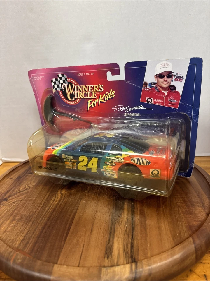 Vintage Winners Circle For Kids Jeff Gordon Rip Cord Car NEW - Image 2 of 4