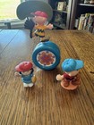 Lot Of 3 Vintage peanuts Characters Toys, Figurines. Lucy, Charlie Brown B37