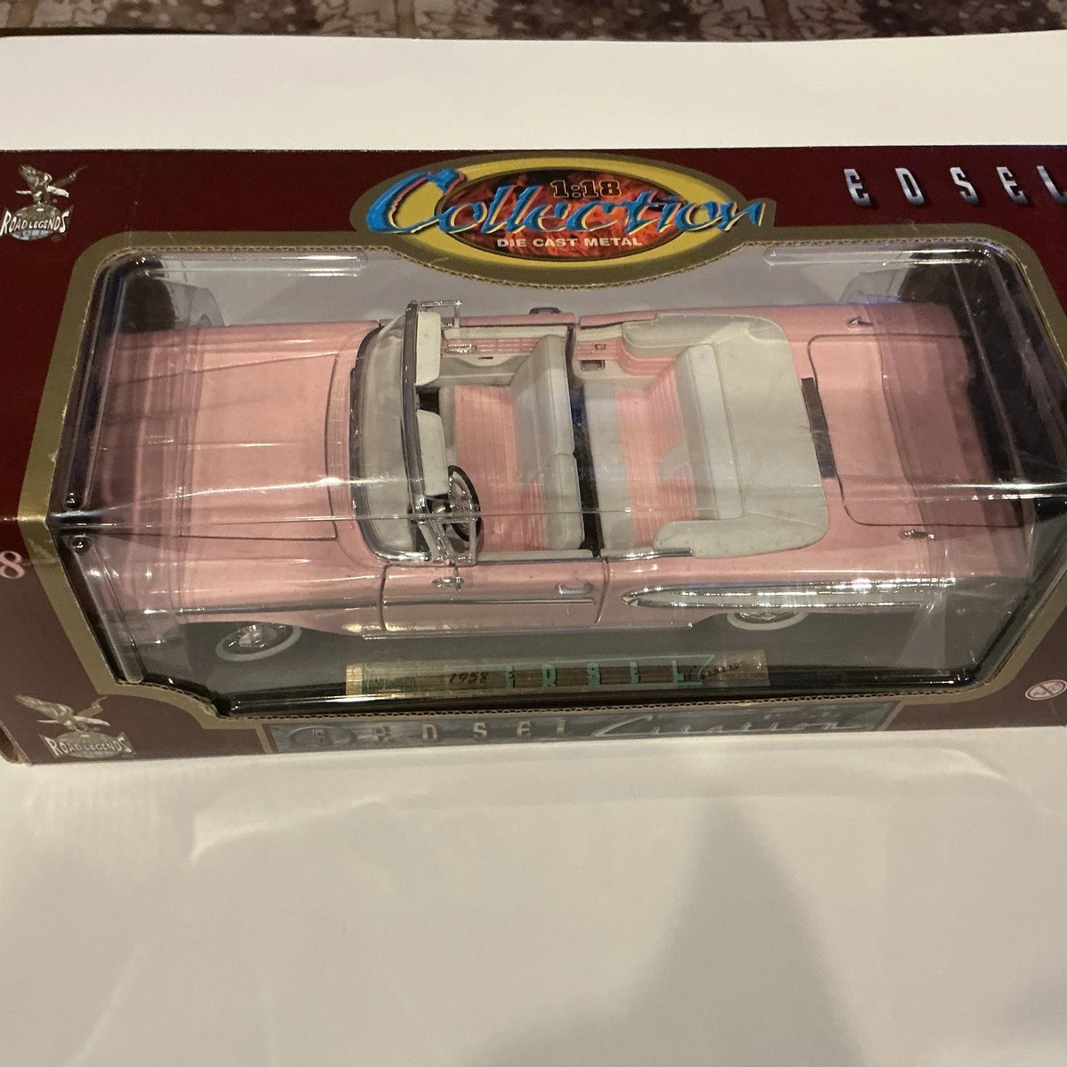 Edsel 1958 Year of Manufacture Vintage Manufacture Diecast Cars