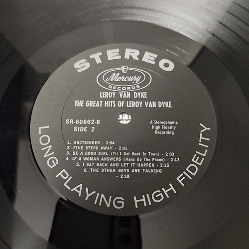 Leroy Van Dyke The Great Hits Of vinyl LP Mercury records SR 60802 1963 - Picture 6 of 6