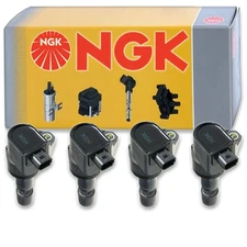 4 pc NGK 48885 U5269 Ignition Coils for UF672 UF-672 IC775 GN10421 E1172 rw