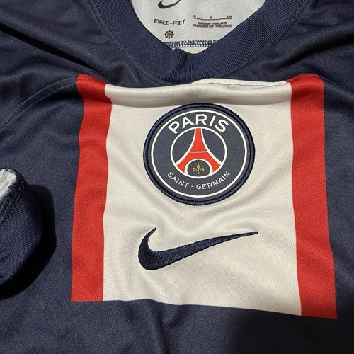 Nike Paris Saint Germain Jersey Dri-Fit Size Small Trikot Soccer Center Swoosh - Picture 2 of 13