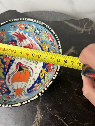 Empty Ceramic Pocket Kutahya Hand Made XX Century Very Good Condition Original Subject - Picture 5 of 5