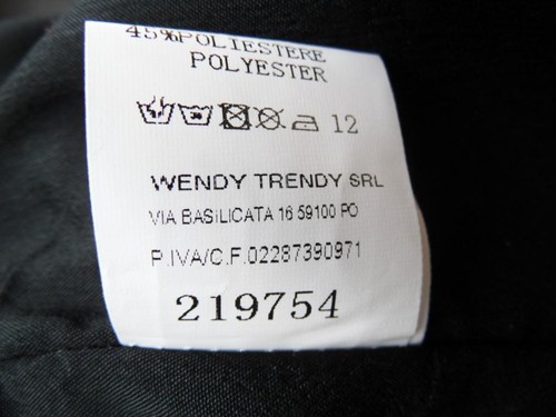 Wendy Trendy Italian Made in Italy Floral Dress Coat 3/4 sleeve Approx size XXL - Picture 9 of 9