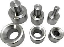 3 Piece Dimple Die Set 1/2" 3/4'" 1"