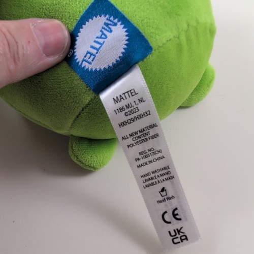 Mike Wazowski Disney 100 Pixar Cuutopia Green Multi-Color Mattel 3+ Plush Pillow - Picture 5 of 6