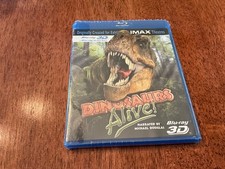 Dinosaurs Alive (Blu-ray Disc, 2010, 3D) IMAX - Widescreen - New, Sealed