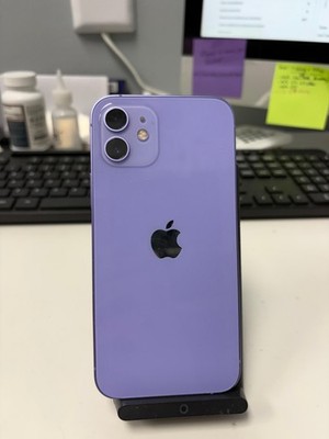 Apple iPhone 12 Purple 128GB Unlocked -Battery 82 % Very