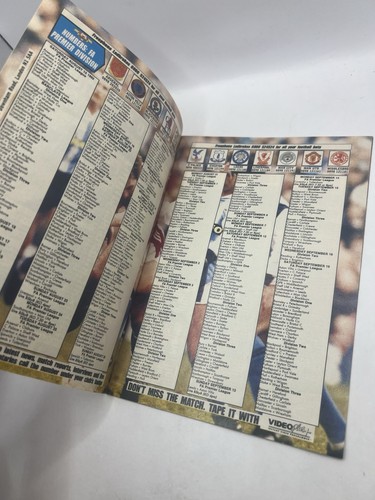 1992/93/94 DAILY MIRROR / SKY SPORTS Fixtures Booklet Second Premiership Season - Picture 14 of 16
