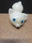 Vintage Blue Eyed Cat Wax Candle Figurine Never Used — photo 9