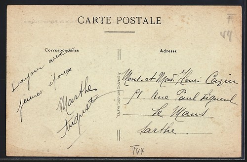 CPA Bouvron, Arrivee par la Route de Fay-en-Bretagne - Picture 2 of 2