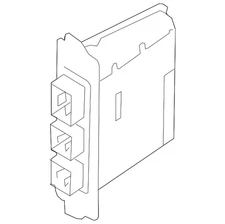 Genuine Ford Engine Control Module (ECM) BC2Z-12A650-AVC QTY 1