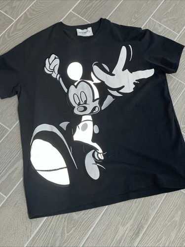 🔥RARE Vintage 90s Iceberg History Mickey Mouse Tshirt 🔥 - Picture 3 of 8