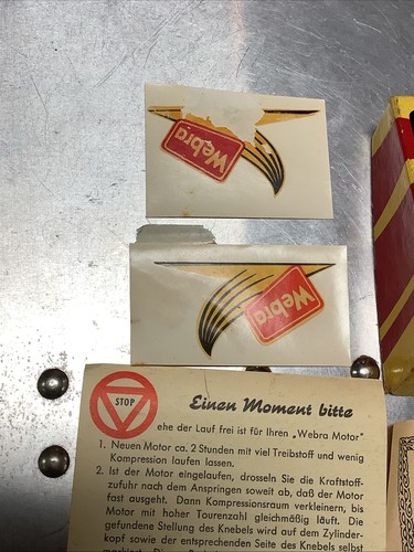 NEW Vintage Webra Record 09 cu.in. / 1.5cc Diesel Model Engine. - Picture 6 of 9