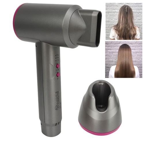 Cordless Handheld Hair Dryer Portable Rechargeable Cold Blow Dryer Home BD - Picture 23 of 24