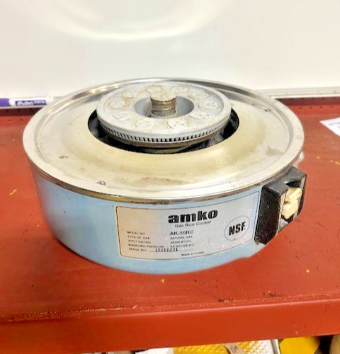 "AMKO AK-55RC" natural gas rice cooker base, 35000 btu/hr